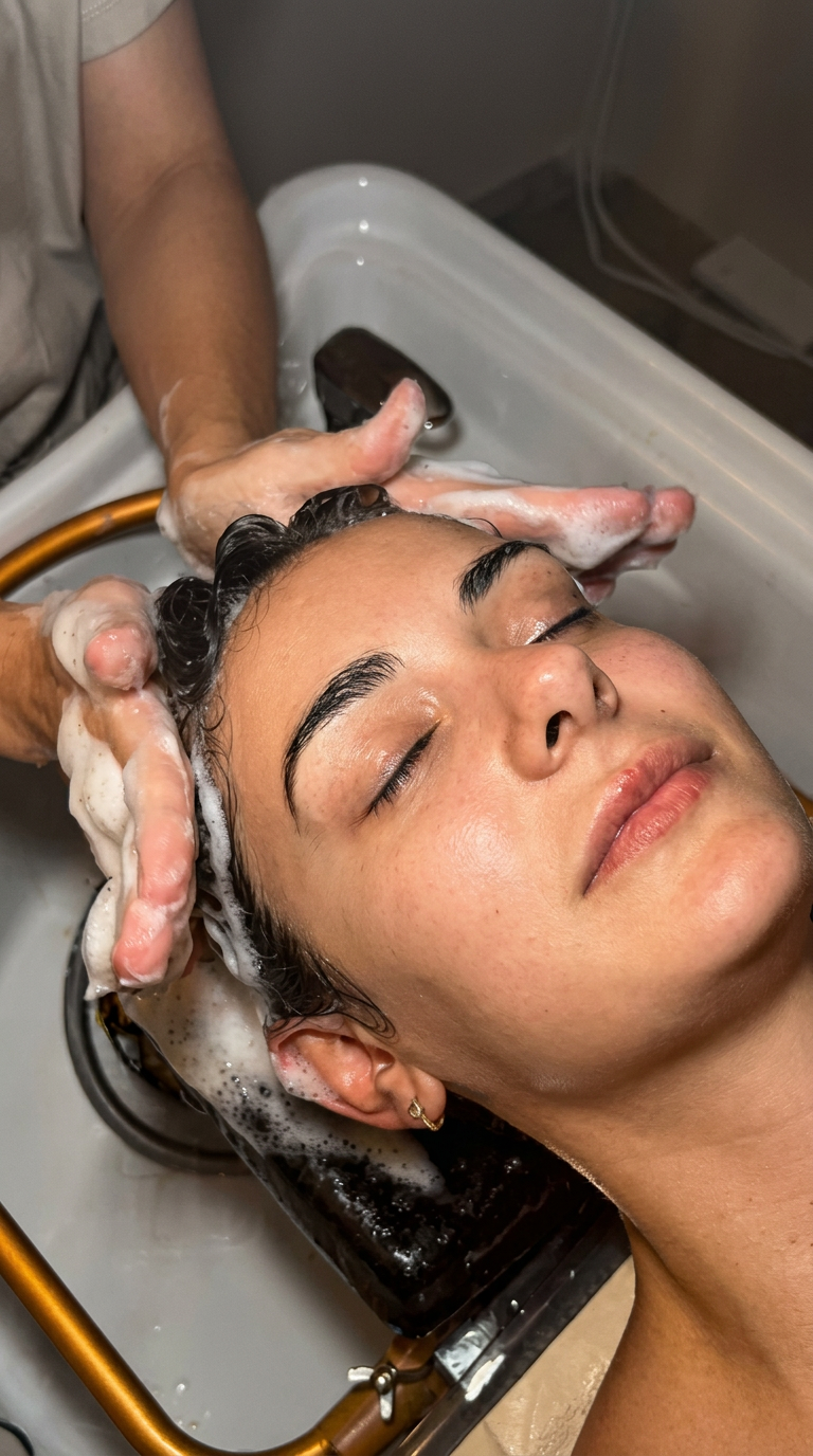 The Cleansing Ritual at Lunè Luxe Head Spa